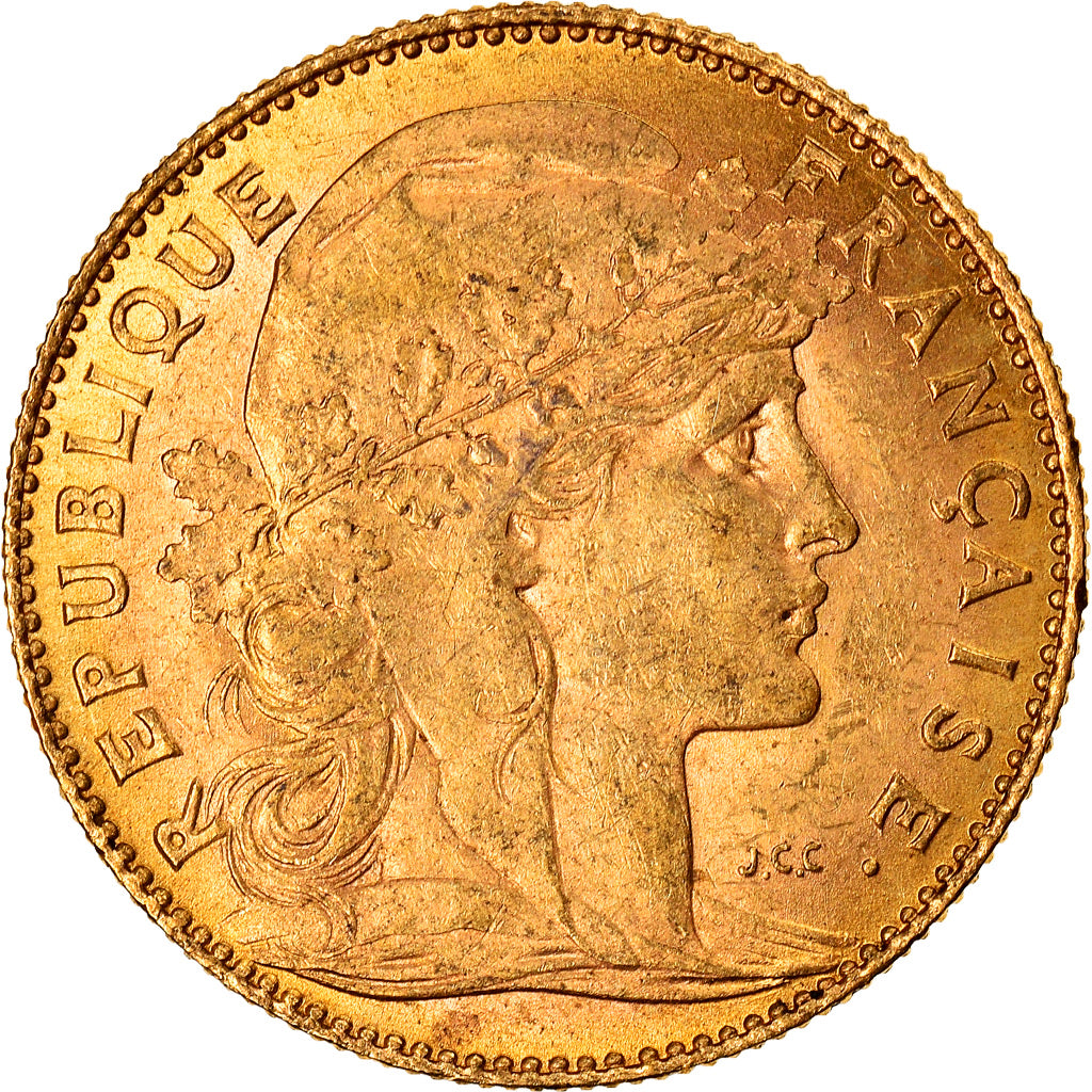 Monnaie, France, Marianne, 10 Francs, 1900, Paris, TTB+, Or, Gadoury:1017