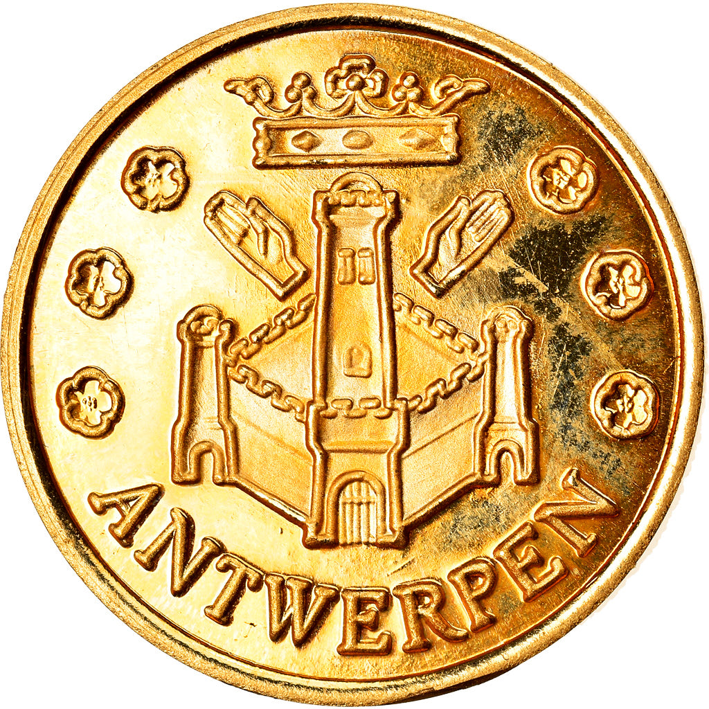 Belgique, Médaille, Peinture, 400ème Anniversaire de la Naissance de Rubens
