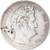 Munten, Frankrijk, Louis-Philippe, 5 Francs, 1833, Rouen, FR+, Zilver, KM:749.2