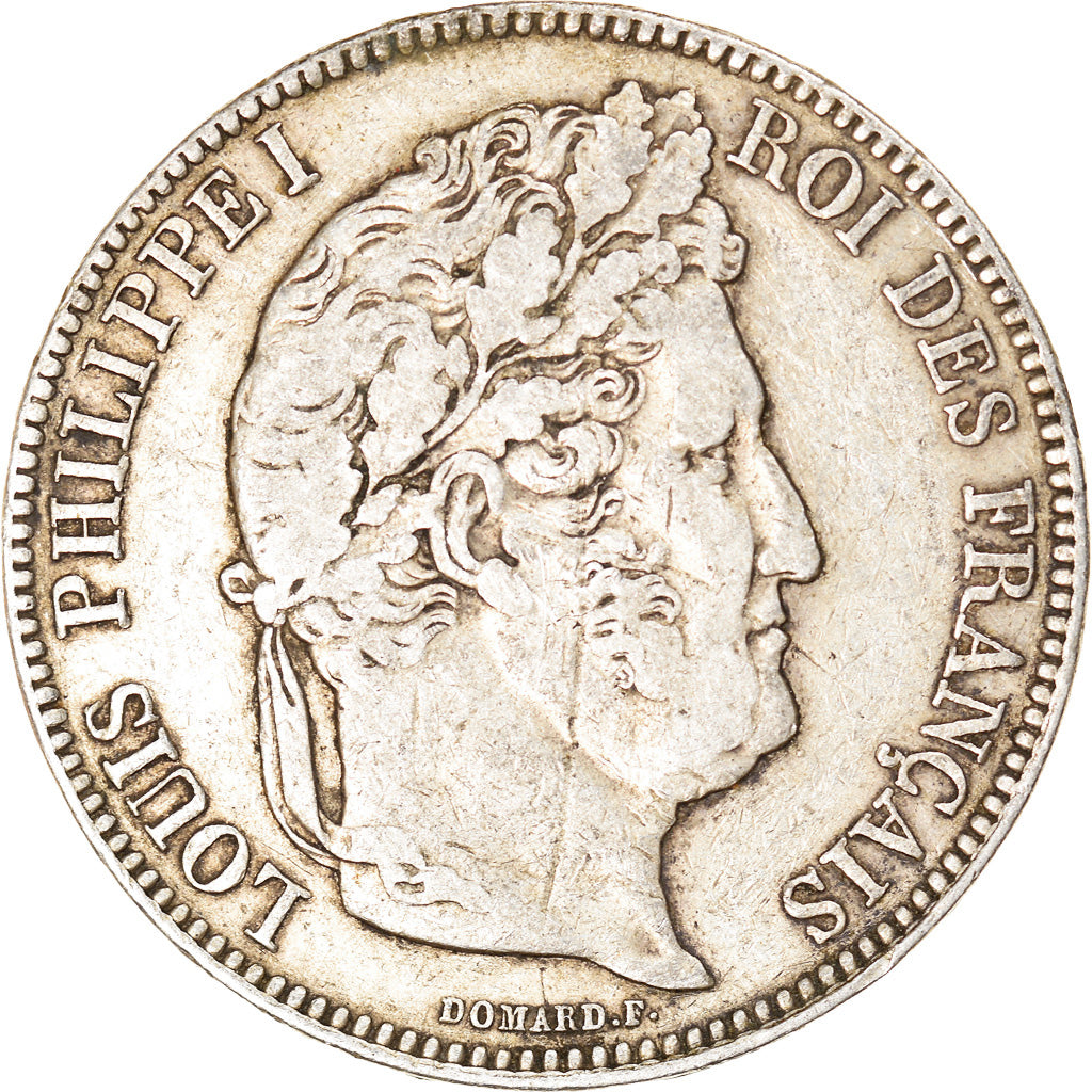 Monnaie, France, Louis-Philippe, 5 Francs, 1841, Bordeaux, TB+, Argent