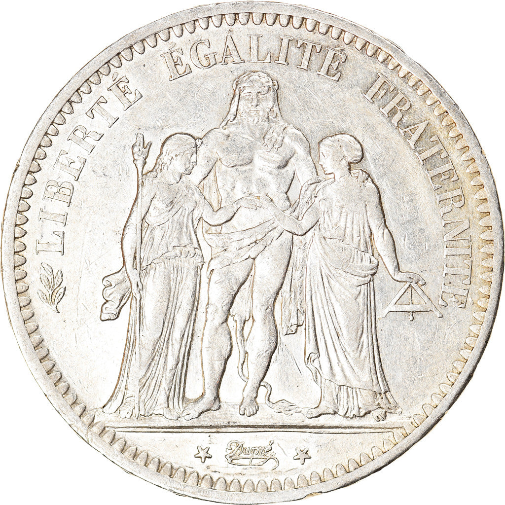 Coin, France, Hercule, 5 Francs, 1849, Paris, EF(40-45), Silver, KM:756.1