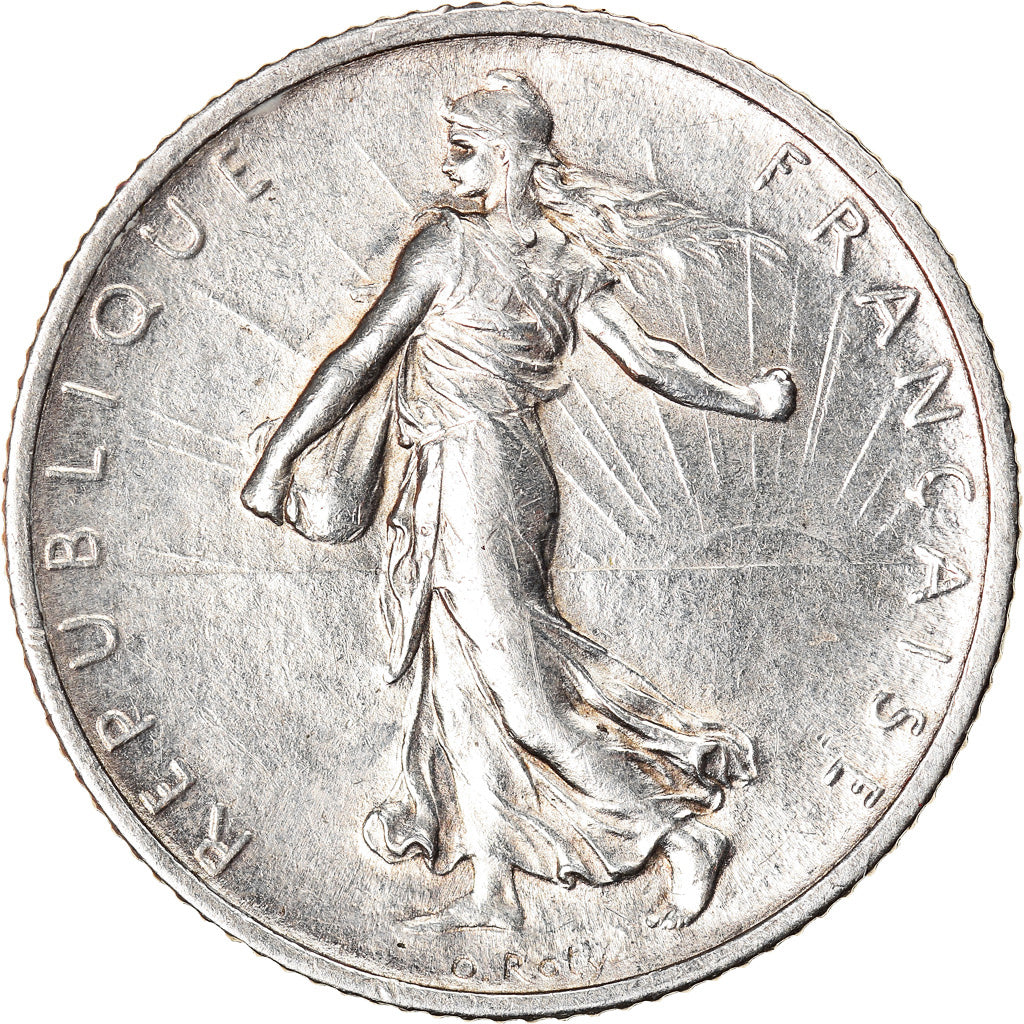 Coin, France, Semeuse, Franc, 1899, Paris, AU(55-58), Silver, KM:844.1