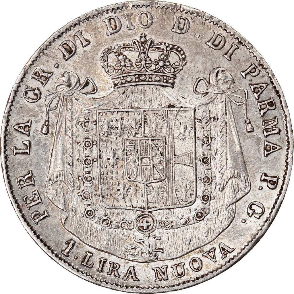 Moneda, Estados italianos, PARMA, Maria Luigia, Lira, 1815, Milan, EBC, Plata