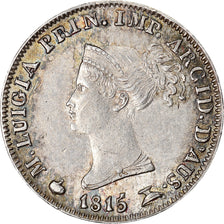 Moneda, Estados italianos, PARMA, Maria Luigia, 5 Soldi, 1815, Milan, EBC