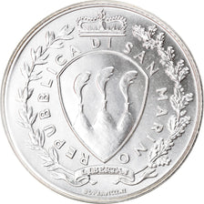 San Marino, 5 Euro, 2003, Rome, BU, STGL, Silber, KM:452