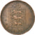 Moneta, Guernsey, 4 Doubles, 1830, MB, Rame, KM:2