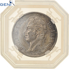 Moeda, França, Charles X, 5 Francs, 1829, Bayonne, GENI, AU53, AU(50-53)