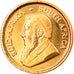 Moneda, Sudáfrica, 1/10 Krugerrand, 1984, FDC, Oro, KM:105