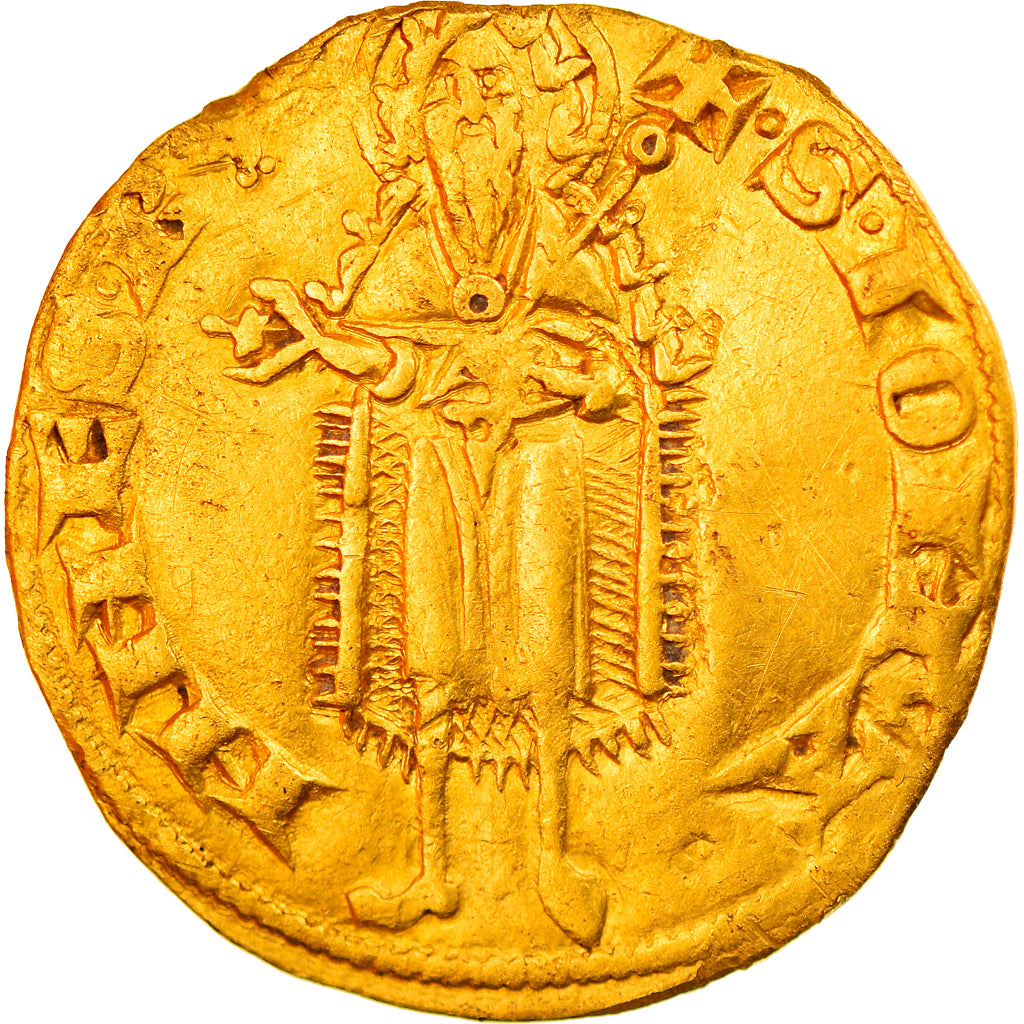 Coin, ITALIAN STATES, Florence Republic, Florin, 1305, Florence, EF(40-45)