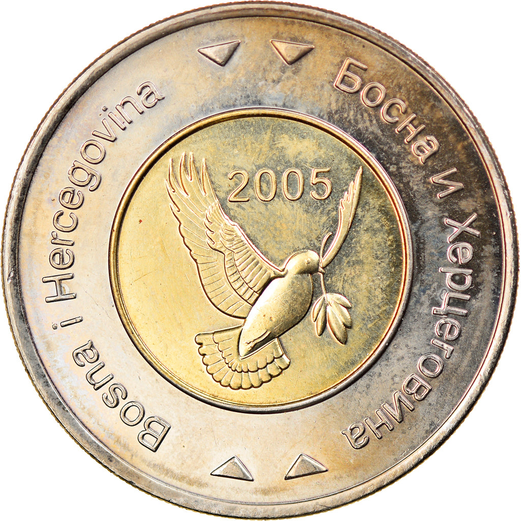 Coin, Bosnia - Herzegovina, 5 Konvertible Marka, 2005, British Royal Mint
