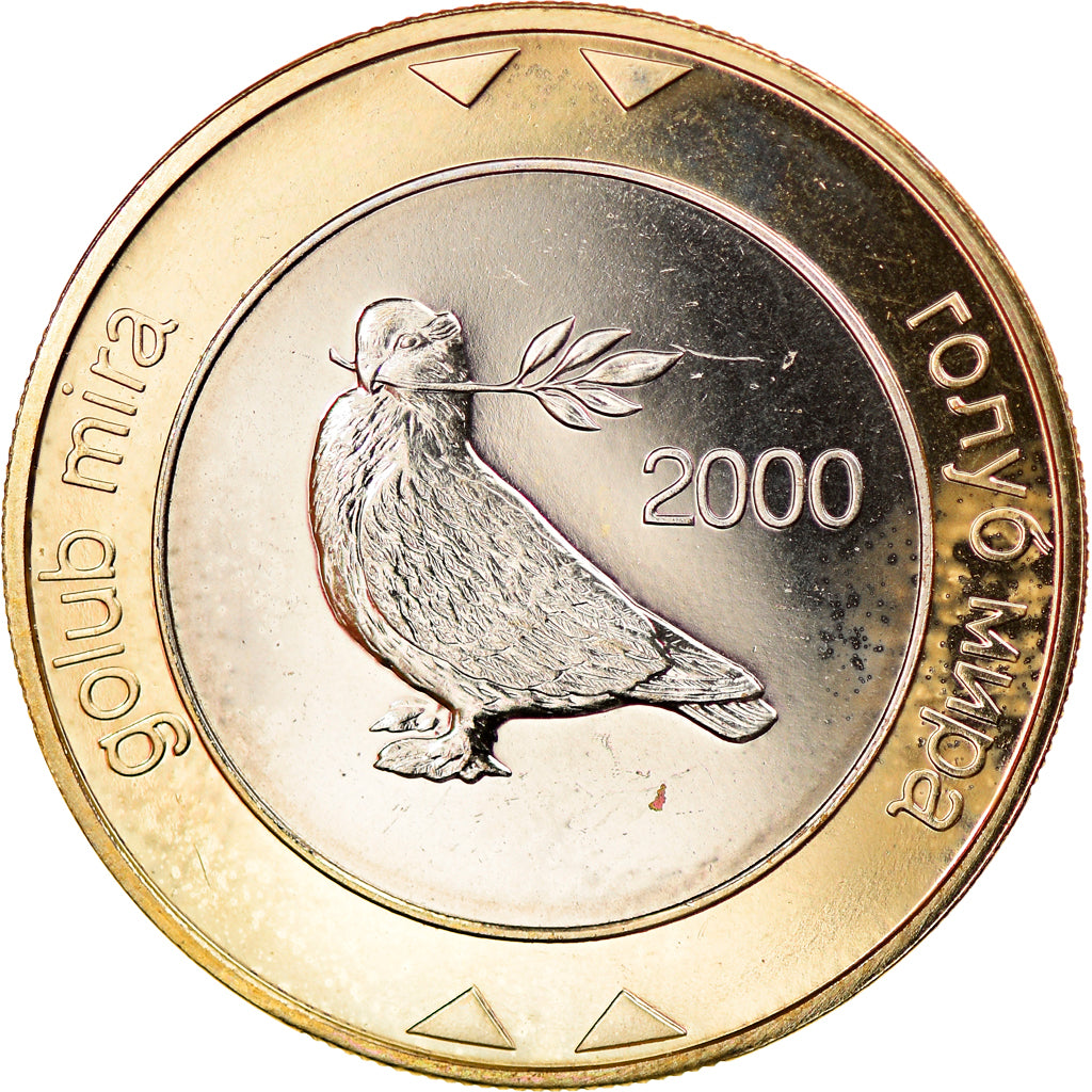 Moneta, Bosnia - Erzegovina, 2 Konvertible Marka, 2000, British Royal Mint, FDC