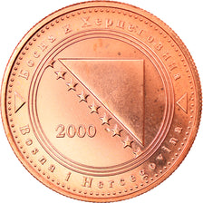 Munten, Bosnië - Herzegovina, 20 Feninga, 2000, British Royal Mint, FDC, Copper