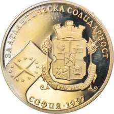 Coin, Bulgaria, 500 Leva, 1997, Proof, MS(65-70), Copper-Nickel-Zinc, KM:229