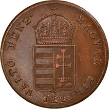 Coin, Hungary, Ferdinand V, Egy (1) Krajczar, 1848, Kremnitz, AU(55-58), Copper