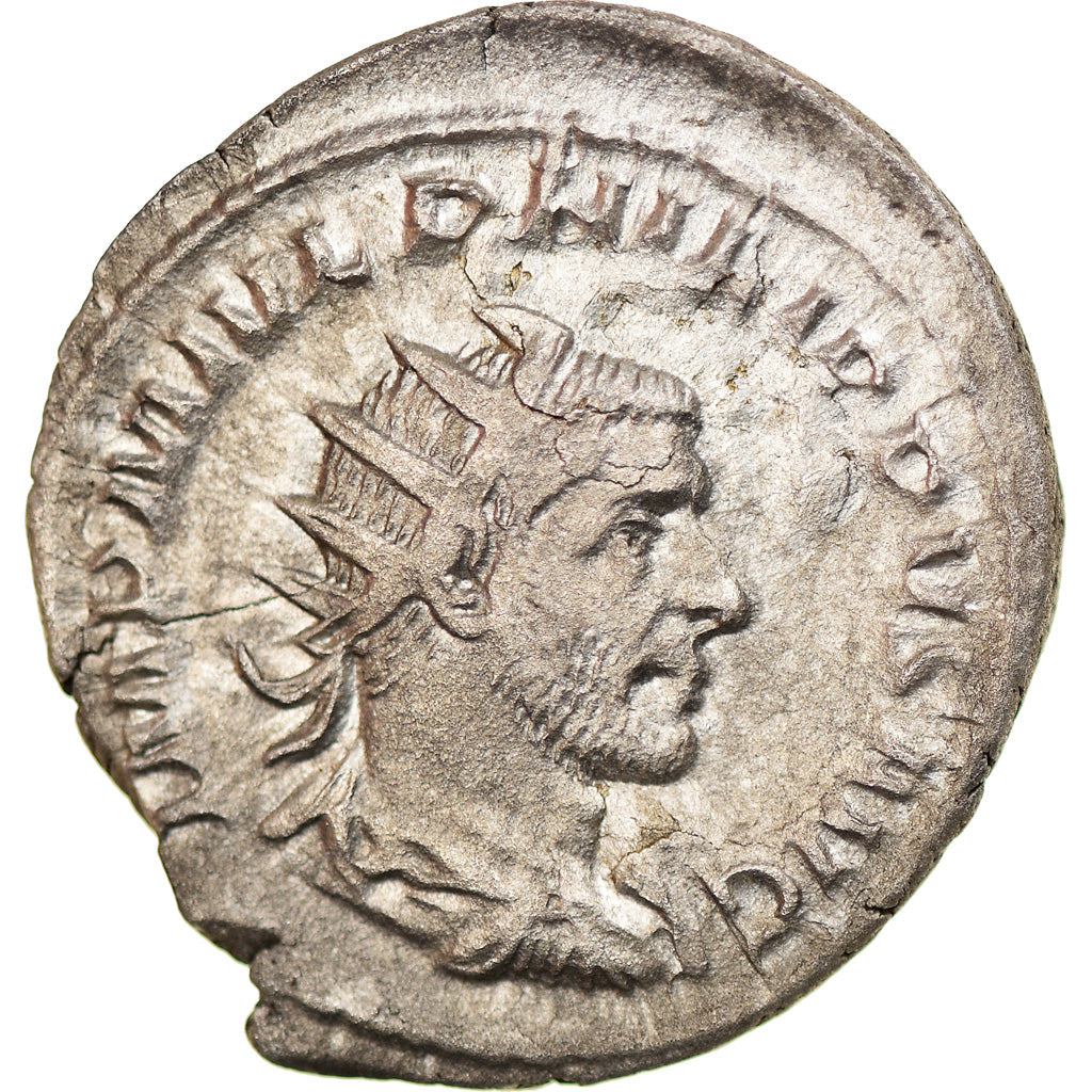 Moneta, Philip I, Antoninianus, 245, Roma, SPL-, Biglione, RIC:48b
