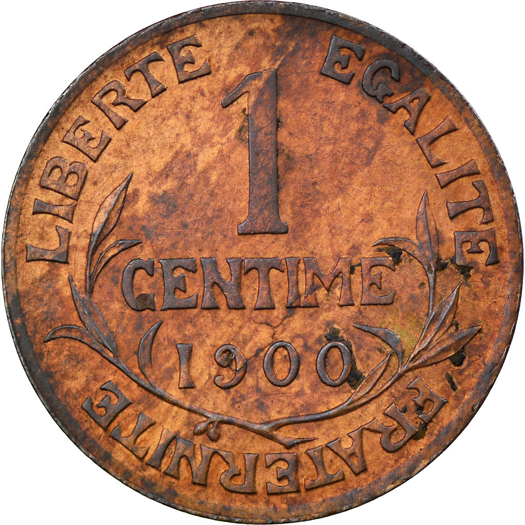 Monnaie, France, Dupuis, Centime, 1900, Paris, TTB+, Bronze, Gadoury:90, KM:840