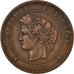 Coin, France, Cérès, 10 Centimes, 1877, Paris, EF(40-45), Bronze, KM:815.1