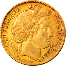 Monnaie, France, Cérès, 10 Francs, 1851, Paris, TTB+, Or, Gadoury:1012, KM:770