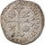 Moeda, França, Henri IV, Douzain aux deux H, 1595, Lyon, VF(30-35), Lingote