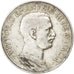 ITALY, Lira, 1917, Rome, KM #57, EF(40-45), Silver, 5.00
