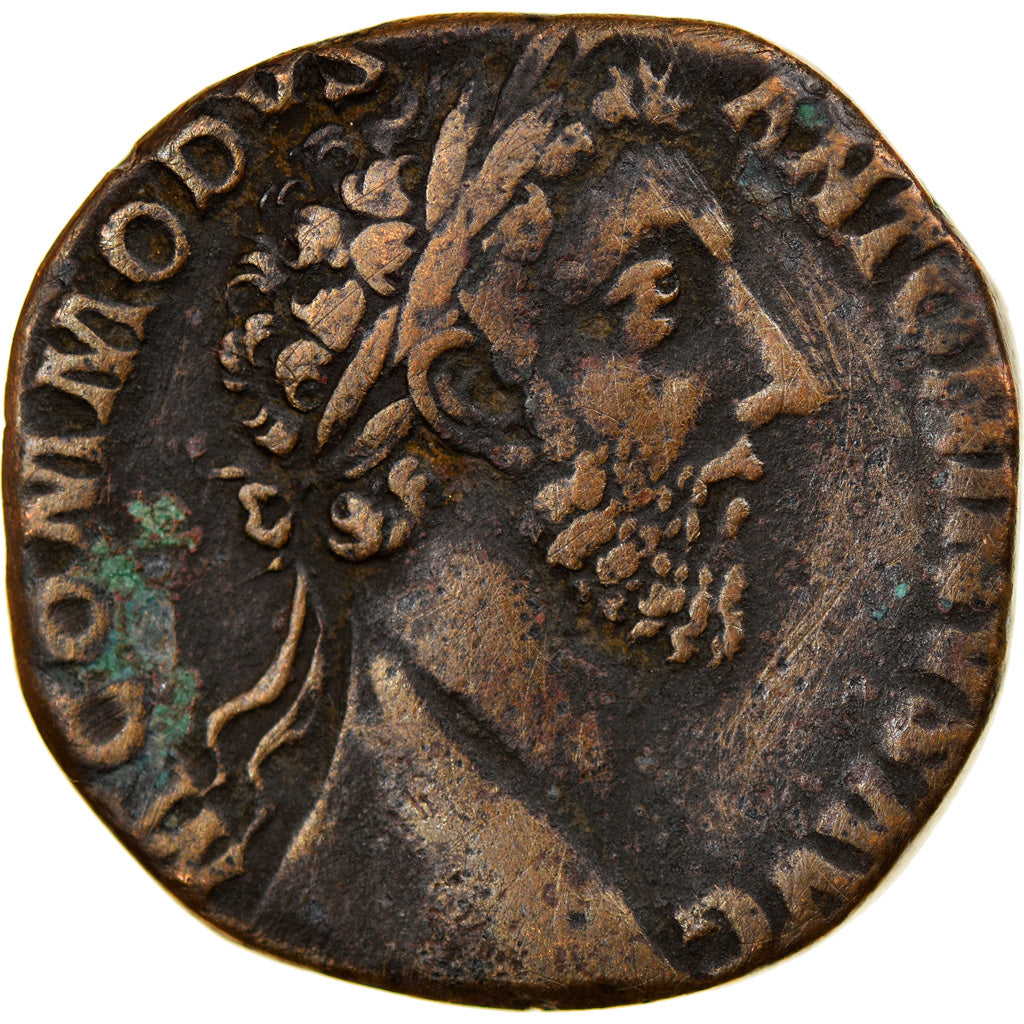 Munten, Commode, Sestertius, 181, Roma, ZF, Bronze, RIC:331