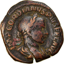 Moneta, Gordian III, Sesterzio, 241-243, Roma, MB, Bronzo, RIC:298a