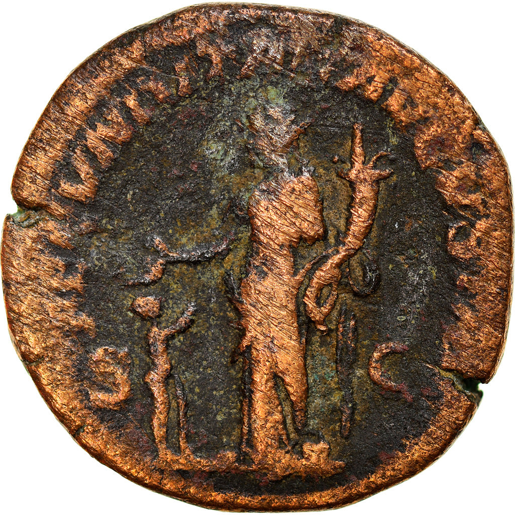 Coin, Julia Mamaea, Sestertius, 232, Roma, VF(20-25), Bronze, RIC:668