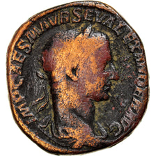 Moeda, Severus Alexander, Sestertius, 226, Roma, VF(20-25), Bronze, RIC:592c