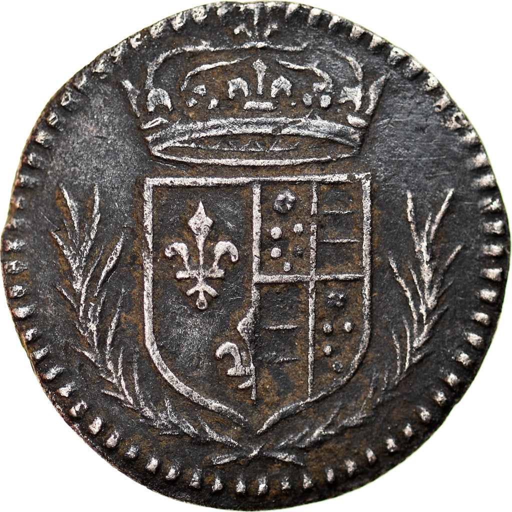 France, Token, Quinaire, Henri IV & Marie de Médicis, 1605, Very rare