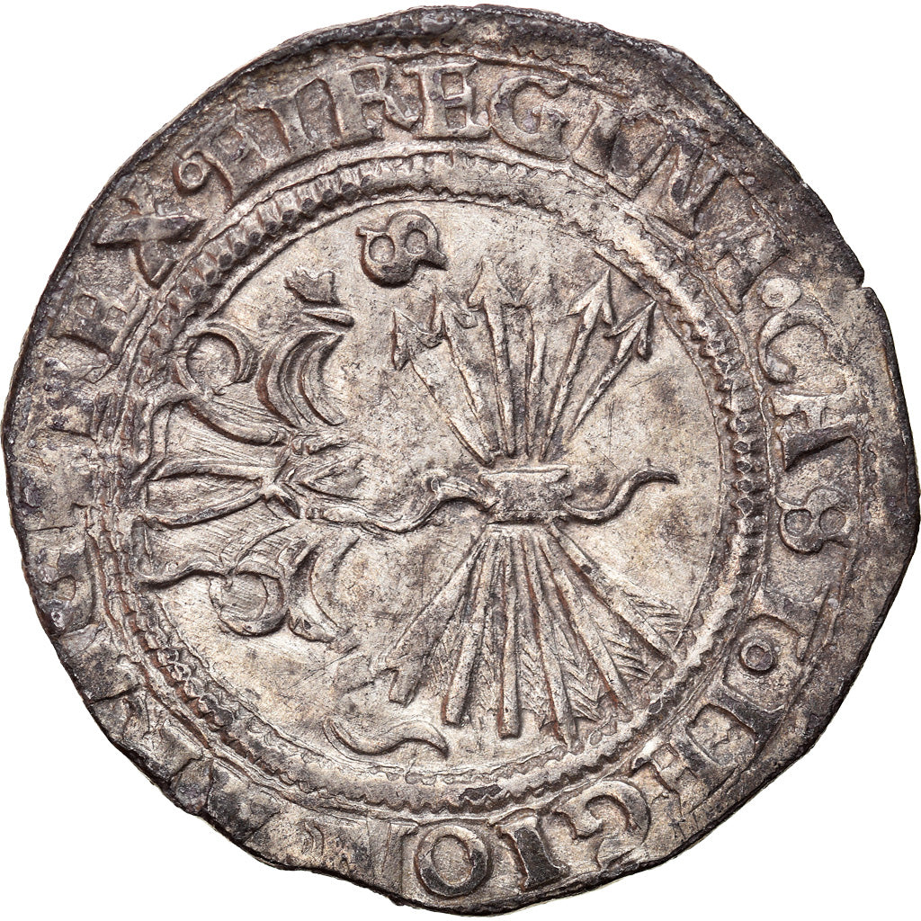 Coin, Spain, Castille and Leon, Fernando & Isabel, Real, Sevilla, EF(40-45)