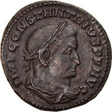 Coin, Constantine I, Nummus, 315, Lyon, AU(55-58), Copper, RIC:10