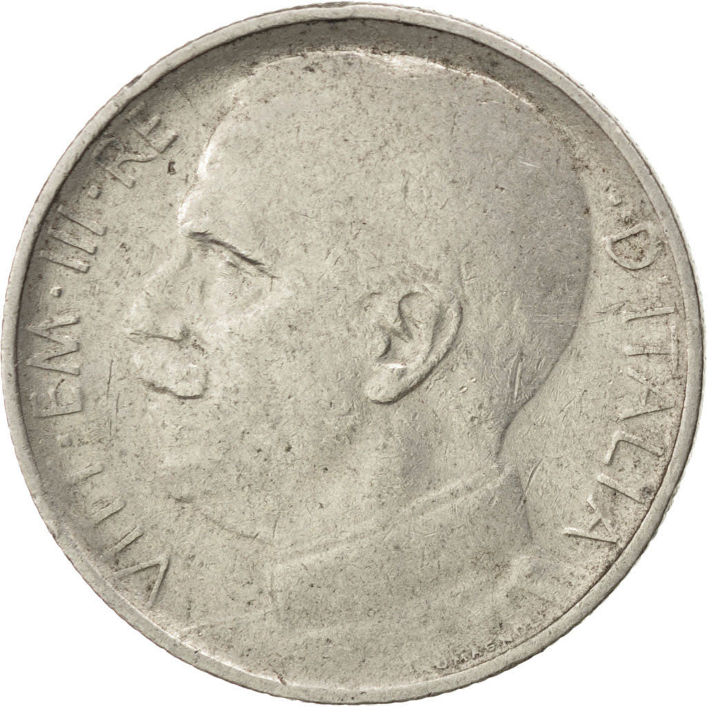 Coin, Italy, Vittorio Emanuele III, 50 Centesimi, 1921, Rome, EF(40-45), Nickel