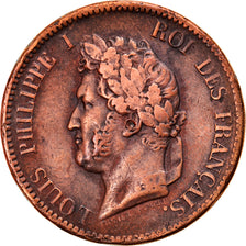 Coin, FRENCH COLONIES, Louis - Philippe, 5 Centimes, 1839, Paris, VF(30-35)