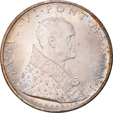 Coin, VATICAN CITY, Paul VI, 500 Lire, 1963, MS(63), Silver, KM:83.1