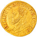 Moneda, Países Bajos españoles, HOLLAND, Philip II, 1/2 Réal, Dordrecht, MBC