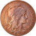 Moneda, Francia, Dupuis, 10 Centimes, 1900, Paris, BC+, Bronce, KM:843