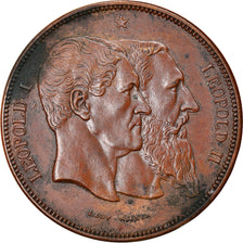 Belgique, Médaille, Belgium independance 50th anniversary, module of 5 Francs