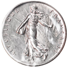 Coin, France, Franc, 1984, Piéfort, MS(65-70), Cupro-nickel