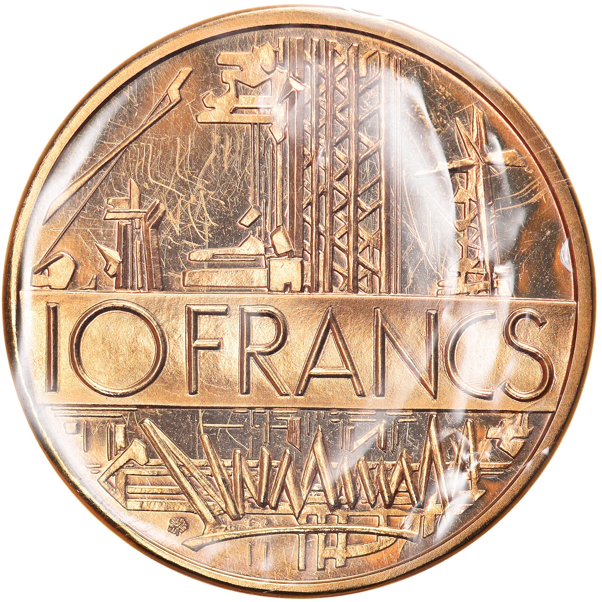 Münze, Frankreich, 10 Francs, 1978, Piéfort, STGL, Cupro-nickel Aluminium