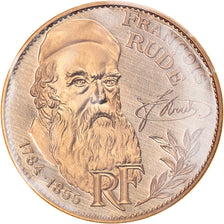 Moeda, França, 10 Francs, 1984, Piéfort, MS(65-70), Cobre-Níquel-Alumínio