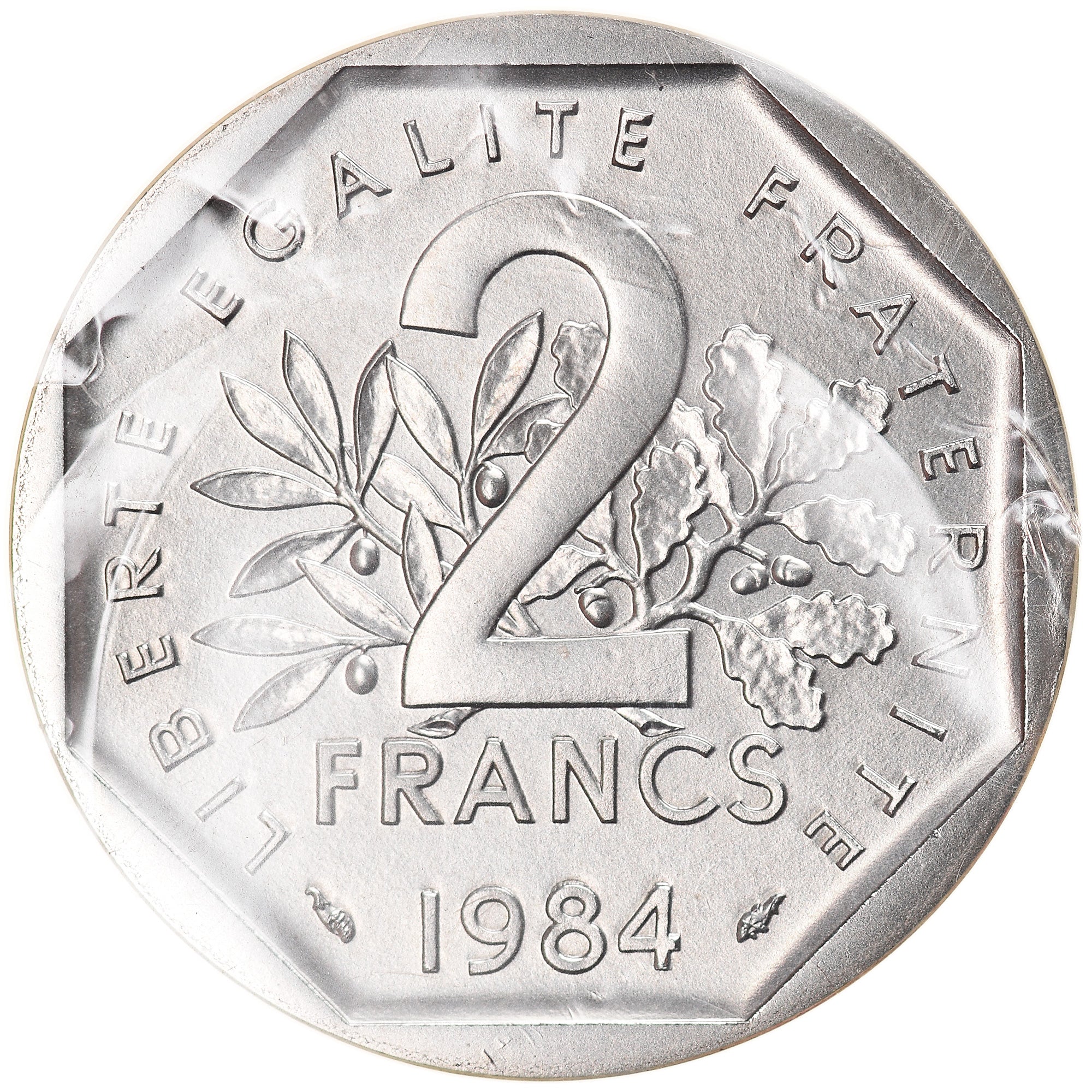 Monnaie, France, 2 Francs, 1984, Piéfort, FDC, Nickel, Gadoury:123.P1, KM:P907