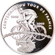 France, 1-1/2 Euro, Tour de France - 100 ans de Tour, 2003, Paris, Proof, FDC