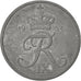 Munten, Denemarken, Frederik IX, 5 Öre, 1954, Copenhagen, ZF+, Zinc, KM:843.1