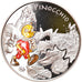 Frankreich, 1-1/2 Euro, Pinocchio, 2002, Proof, STGL, Silber, KM:1842