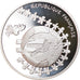 France, 1/4 Euro, L'Euro des enfants, 2002, Paris, Proof, FDC, Argent
