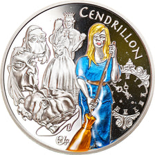France, 1-1/2 Euro, Cinderella, 2002, Proof, MS(65-70), Silver, KM:1841