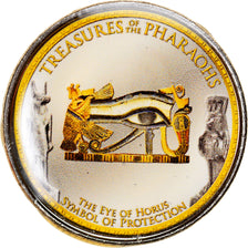 Monnaie, Égypte, The eye of Horus, Pound, 2010/AH1431, SPL, Bi-Metallic
