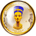 Moneda, Egipto, Iconic bust of Nefertiti, Pound, 2010/AH1431, SC, Bimetálico