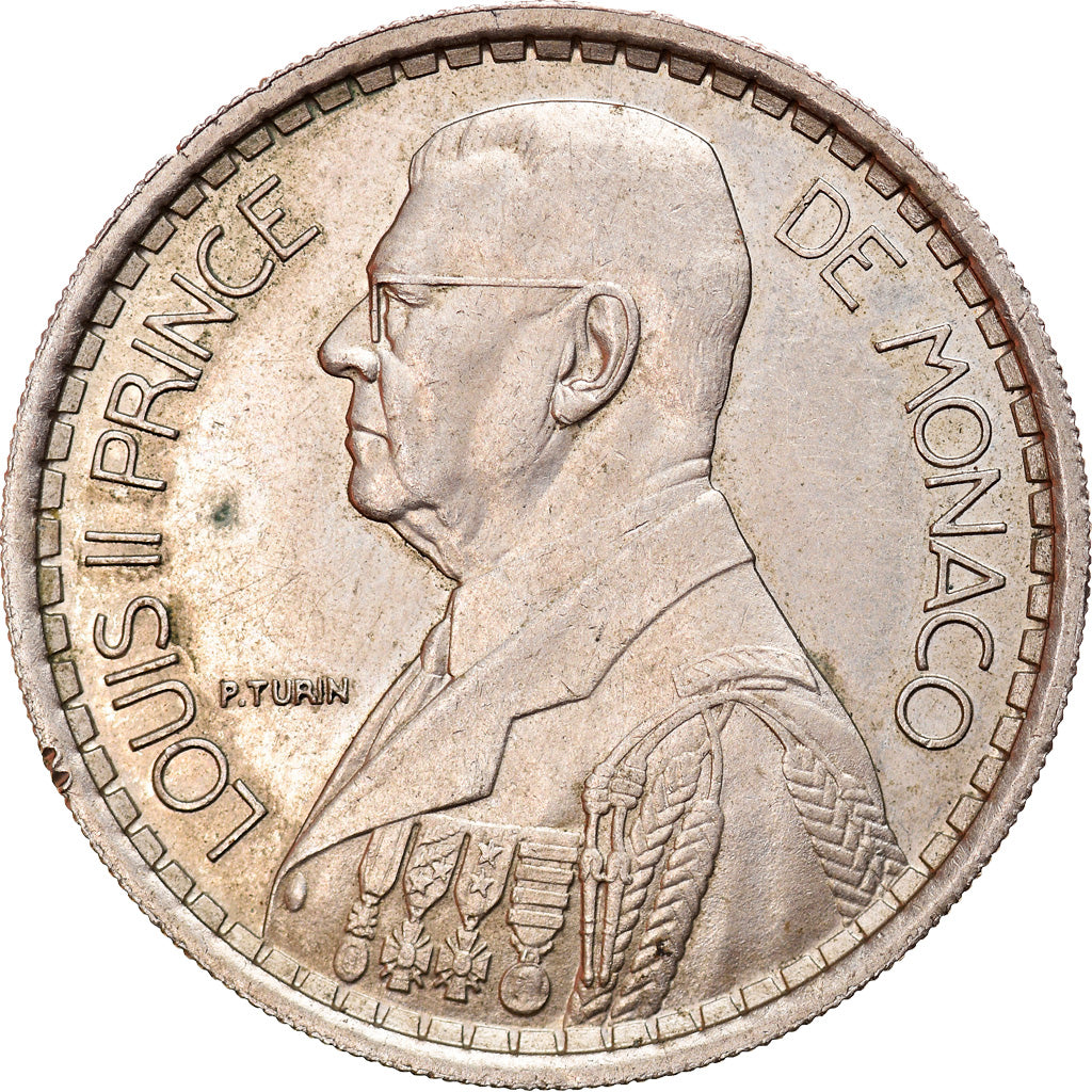 Coin, Monaco, Louis II, 20 Francs, 1945, ESSAI, AU(55-58), Copper-nickel
