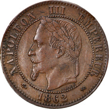 Monnaie, France, Napoleon III, Napoléon III, 2 Centimes, 1862, Bordeaux, TTB+